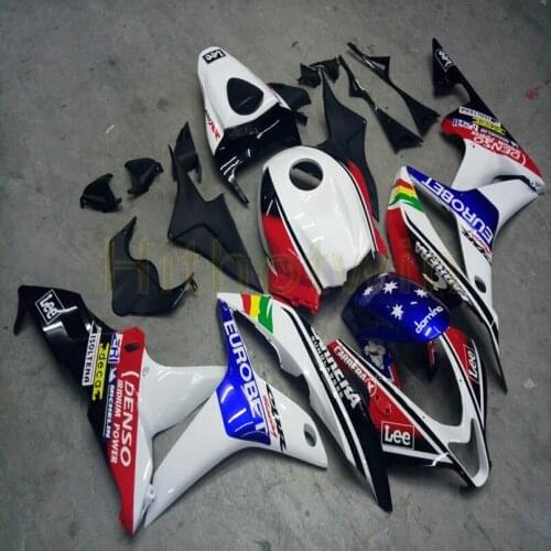 Fits 100%！！Custom motorcycle body kit for CBR600RR 2007 2008 F5 07 08 CBR 600RR ABS Fairing kit Injection mold red blue M2