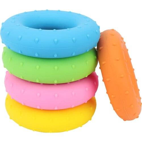 Silicone Adjustable Hand Grip 30-70LB Gripping Ring Finger Forearm Trainer Carpal Expander Muscle Workout Exercise Gym Fitness