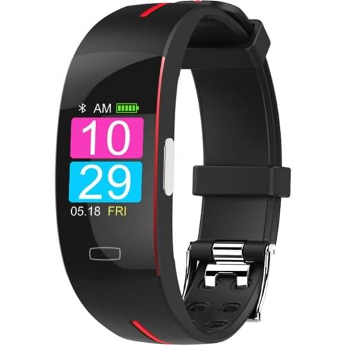 ECG PPG Smart Bracelet Men Body Temperature Blood Pressure Oxygen Monitoring Smart Band IP67 Waterproof Sport Fitness Watch