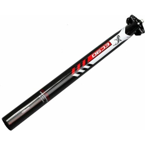Ultralight full carbon fiber bicycle seatpost road bike rear floating black shaft seat tube mountain bike seatpost