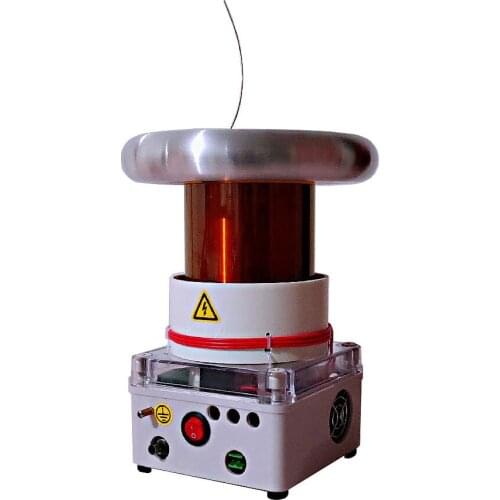 Tesla Coil Finished Product Can Play Square Wave Music SSTC Solid-state Analog Lightning Lightning