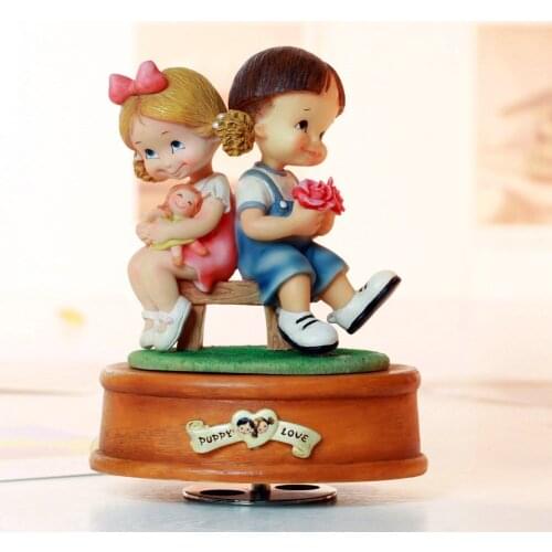Rotating music box decorations music box birthday gift girlfriend gifts