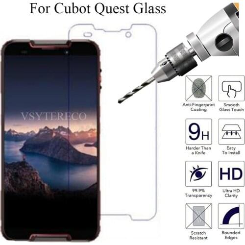 Tempered Glass For CUBOT Quest 5.5" Screen Protector 9H 2.5D Phone On Protective Glass For CUBOT Quest Glass