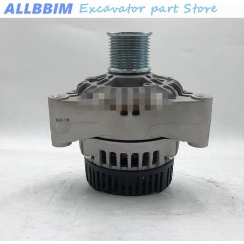 For excavator parts Lingong 150/205/210/225/220/235/250/270/300/330/360 generator motor excavator generator motor assembly