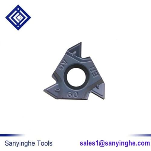 Free shipping high quality 10pcs/lots sanyinghe 20UN 16NR 20UN 16ER cnc carbide threading inserts