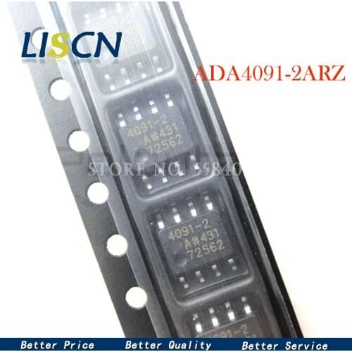 2PCS ADA4091-2ARZ ADA4091-2AR ADA4091 SOP-8