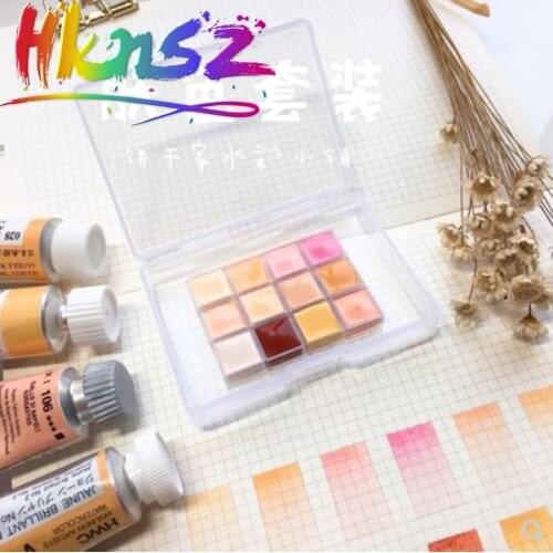 SkinColor Watercolor Packaging Figure Painting Mijello Arte Acuarelas Van Gogh