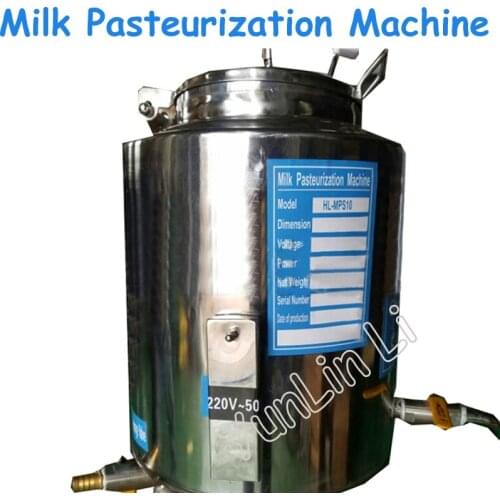 10L Milk Pasteurization Machine Household Stainless Steel Pasteurizer 4500W 220V Pasteurization Machine HL-MPS-ZHB