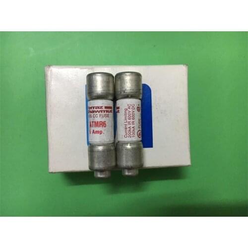 Free shipping 5pcs ATMR 6 Ferraz French Roland 10X38 ceramic fuse fuse 6A 600V new genuine