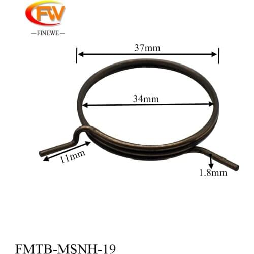 FINEWE custom 1.8mm wire 37mm outside diameter 11mm leg door handle return Spring anti-theft door locks accessory
