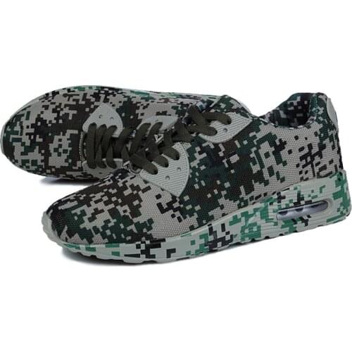 New Arrival Men Casual Camouflage Shoes Fashion Style Doodle Sneakers Training Althetic Outdoor Lace Up Skateboarding Shoes