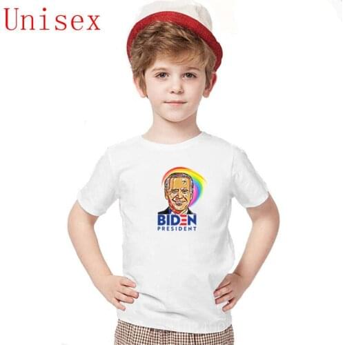 Latest popularity biden president for all Print childrens clothes kids clothes boys shirts for teenage girls boys summer clothes
