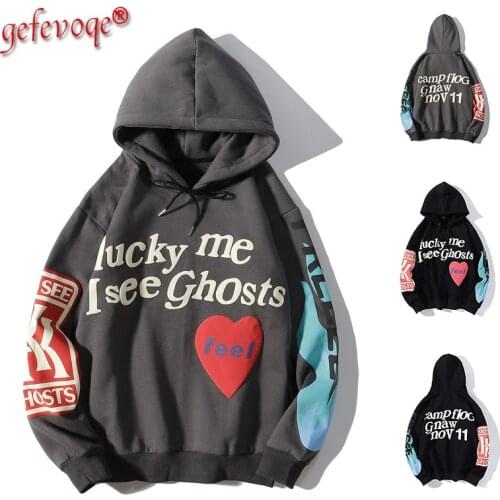 2021 New Men Women Unisex Clothing Couple Graffiti Letter Print Oversized Hooded Sweatshirt Harajuku Hip Hop Hoodie Pullover Top
