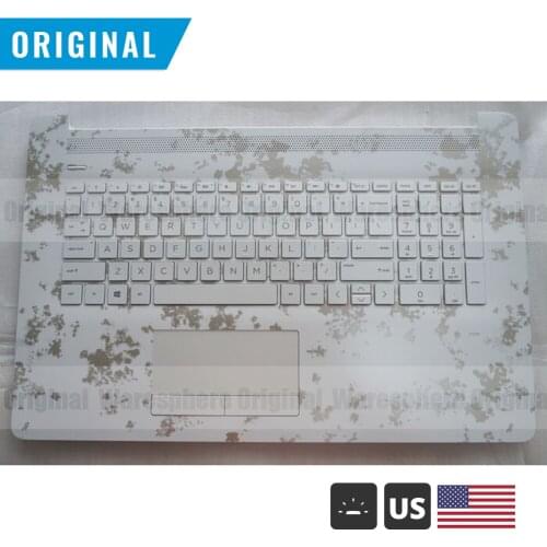 New Original Top Cover Upper Case for HP 17-BY Palmrest With Backlit Keyboard 6070B1308106 L28091-001 US
