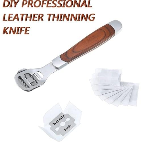 Knife Thinning Craft Tool Leather Skiving Knife DIY Leather Craft Cutting Tools Leathercraft Skiving Edge Skiver Tool