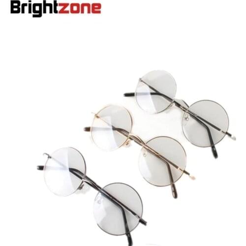 Metal Total Round Johnny depp Steve Jobs Eye Glasses Frame Oculos de grau Wholesale Multi-color Available eyeglasses gafas