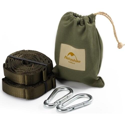 Professional Adjustable Nylon Sling Multifunctional Outdoor Camping Hanging Rope Durable Hammock Sling NH20DC002 Naturehik