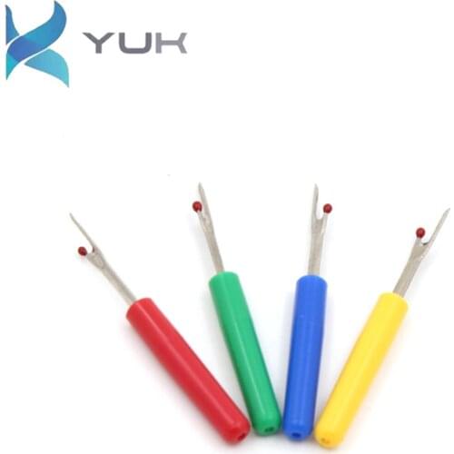 1PCS Plastic Handle Craft Thread Cutter Seam Ripper Stitch Unpicker Sewing Tool Cross-Stitch Sewing Thread Remover