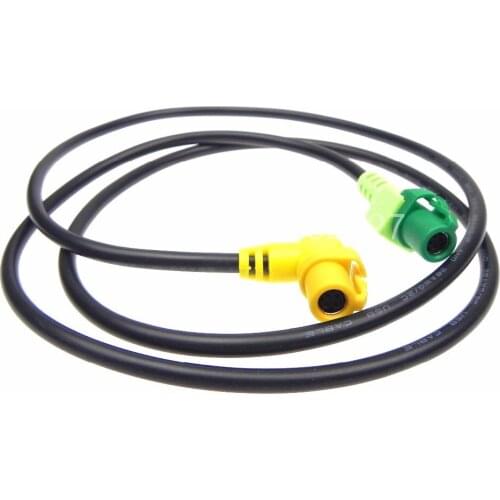 5pcs HQ Car OEM RCD510 RNS315 USB Cables With Switch For VW Golf MK5 MK6 VI 5 6 Jetta CC Tiguan Passat B6 Armrest Position