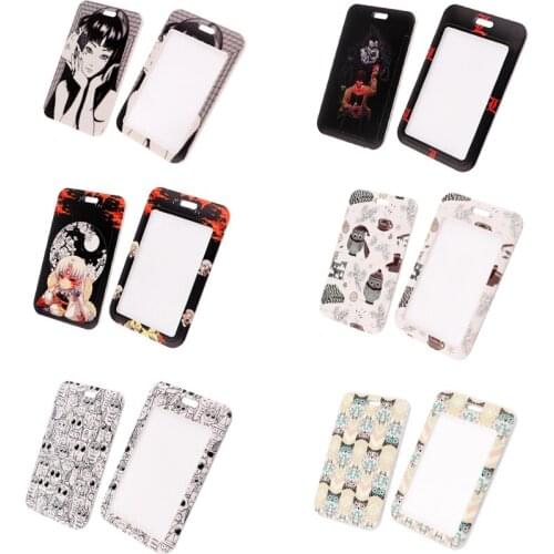 BH1569 Blinghero Cartoon Horror Movie ID Card Holder Owl Lanyard Credit Card Holder Neck Strap Card ID Holders Identity Badge