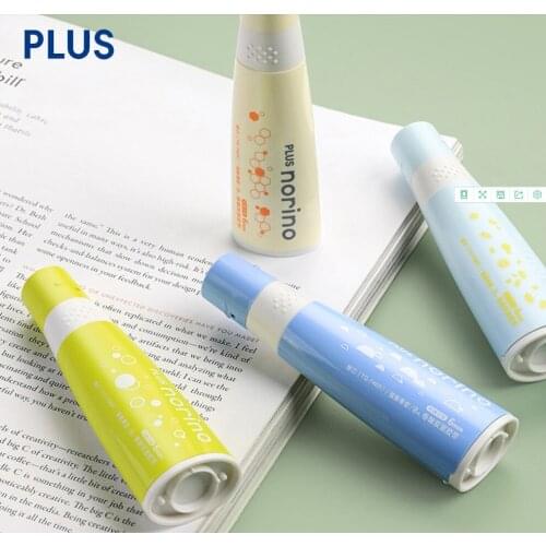 Japan PLUS Summer Theme Limited Dispensing Strong Double-sided Adhesive Student Supplies Handbook Tape High Viscosity No Trace