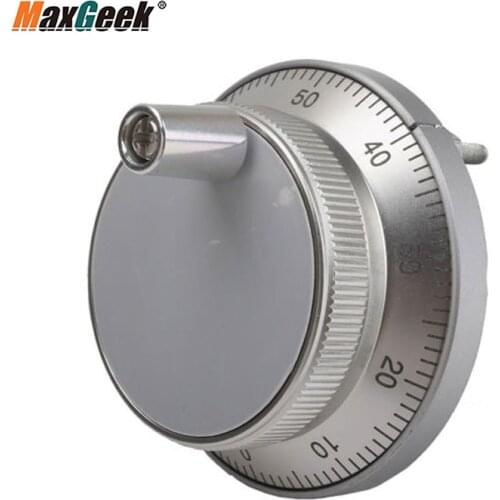 5V Eletronic Hand Wheel Pulse Encoder CNC Mill 100PPR Pulser 6 Terminal Diameter 60mm 80mm for Simens Funuc