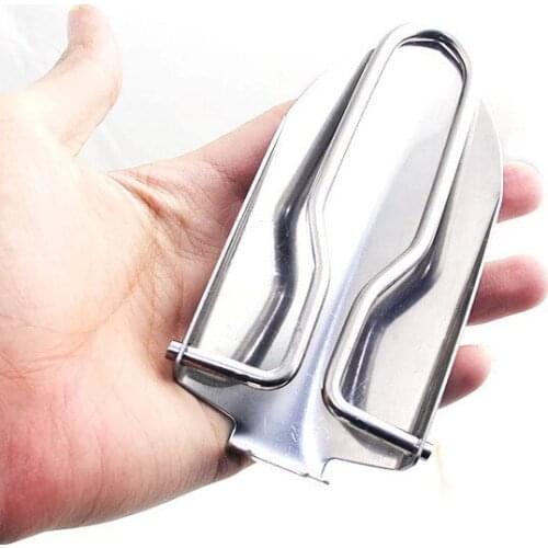 1PC Portable Mini Stainless Steel Folding Shovel Gardening Outdoor Camping EDC Multifunction Tool