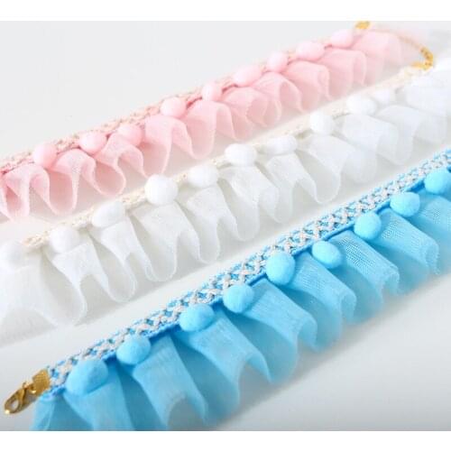 Newest Lace Princess Pet Adjustable Collars Pink Cotton Cat Collars Fashion Cute Necklace Puppy Dog Collars Pet Product Supplier