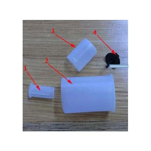 ERIKC injector flip spouted cap for Common Rail injector in case of damage including 4 parts