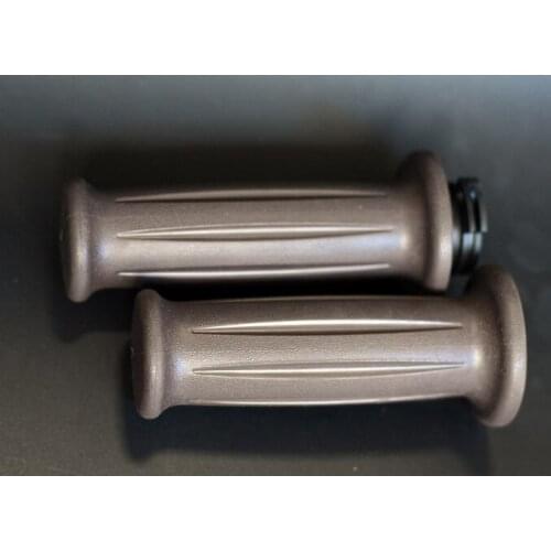 Retro cafe brown scooter handle bar motocross 7/8'' 22mm unviersal motorcycle handle grips unviersal motorbike handlebar moto