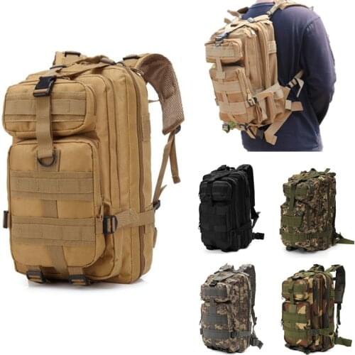 Oxford Tactical Backpack Military Backpack Waterproof Army Rucksack Outdoor Camping Hiking Fishing Large Capacity Bags