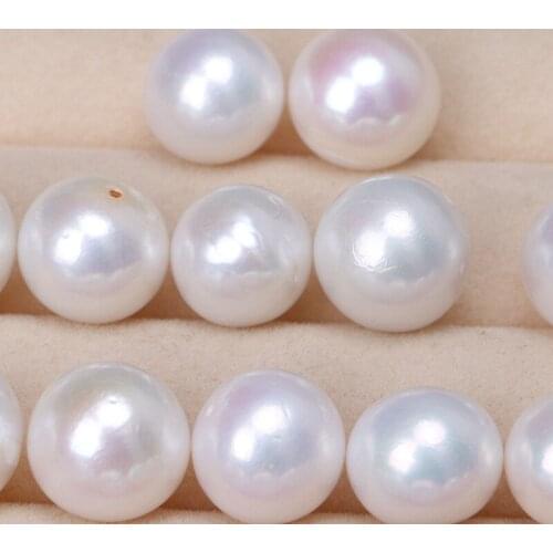 Freshwater Pearl Jewelry 3A high Quality Natural Cultured Round Pearl Loose Beads for Pearl Necklace 4-8mm