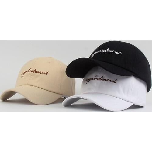 2021 New Letter Embroidered Baseball Cap Men Women 100%Cotton Caps Hip Hop Snapback Golf Gorras Fashion Dad Hats