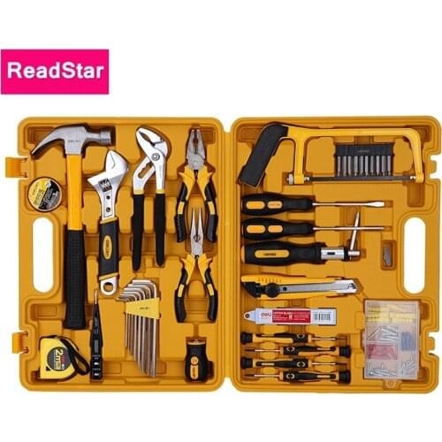 53PCS/LOT ReadStar 3703 multi functional tool set box tool kits 53 in 1 combined tool kit screwdrive wrench Gift box whole sale