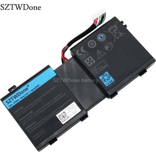 SZTWDone 2F8K3 Laptop Battery for DELL Alienware 17 18 M17X R5 M18X R3 0G33TT 0KJ2PX 2F8K3 G33TT KJ2PX