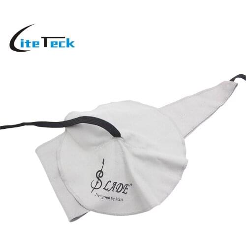 Alto Tenor Saxophone Cleaning Tool Pull Through Ultrafine Fiber Material Cloth for Sax Inside Tube