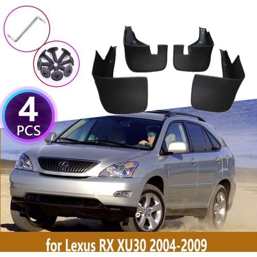 Car Front Mudguards For Lexus RX XU30 RX300 RX330 RX350 RX400h 2004~2009 Cladding Splash Flap Mudflap Car Accessories Fenders