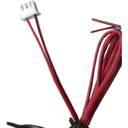 Car radar power supply 3 needles 2.54MM black red line radar Terminal Four probe radar host Plug two core wire Probe