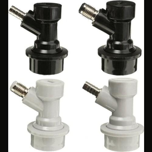 Home Brew Beer Keg Connector Dispenser Thread Head Ball Lock Keg Disconnect Connectors Ball Lock Beer Faucet Home Brewing 1 bag