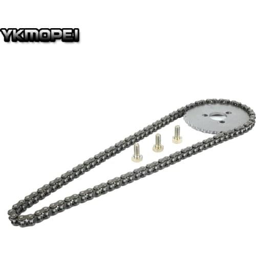 Motorcycle 90 Links Timing Chain 32T Timing Gear Sprocket For lifan 125 125cc 1P52FMI Horizontal Engines Dirt Pit Bike ATV Parts