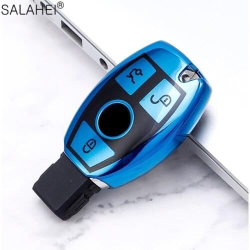 TPU Car Smart Key Cover Shell Case Protector For Mercedes Benz W203 W210 W204 W212 W213 W176 GLC CLA CLK Auto Holder Accessories