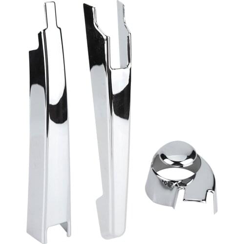 3pcs/set Car Rear Wiper Cover Trim Decorative Sticker for MG ZS 2017-2018 Electroplating Silver Chrome