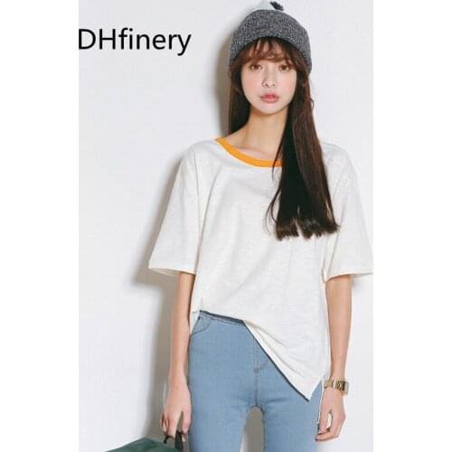DHfinery Womens Striped T-shirts