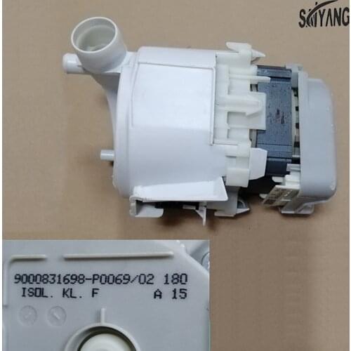 Original Used Heating Circulation Pump Motor 9000831698-P0069/02 For Siemens Bosch Dishwasher Pump Parts