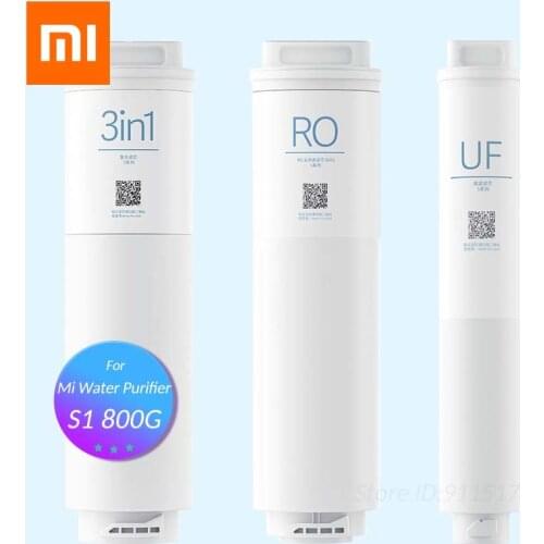 Xiaomi Water Purifier S1 800G Filter Replacement 3in1 Composite Filter RO Reverse Osmosis Filter UF Ultrafiltration Filtration