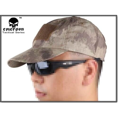 EMERSON tactical a-tacs cap Baseball Cap Military Tactical Army Cap Anti-scrape Grid Fabric camouflage AT EM8536 Hunting Caps