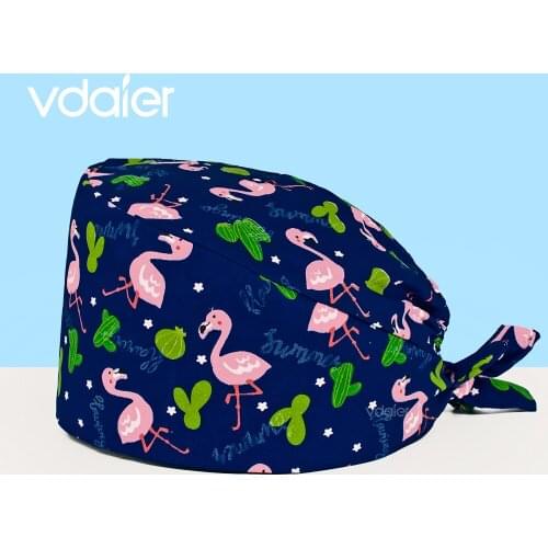 Medical Scrubs Uniform Caps High Quality Hospital Cap Nurse Hat Dentist Cap scrub hat scrub cap long hair nurse hat