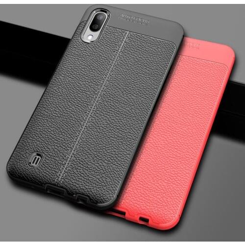 M10 Soft TPU bumper Case for Samsung Galaxy M10 case cover dermatoglyph back Cover for Galaxy M10 shell Capa Fundas