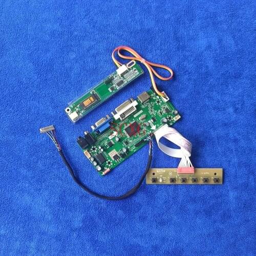 VGA DVI HDMI-compatible 1024*768 Kit 1CCFL M.NT68676 controller driver board For HT13X12/HT13X13/HT13X14 LCD matrix LVDS 20-Pin