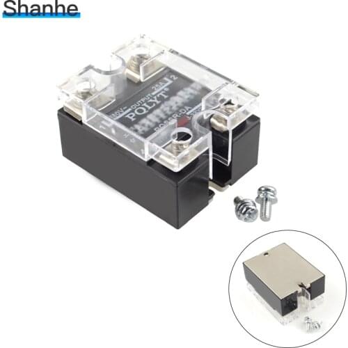 PQLYT 100% QUALITY 25A SSR input 3-32VDC output 24-480VAC solid state relay